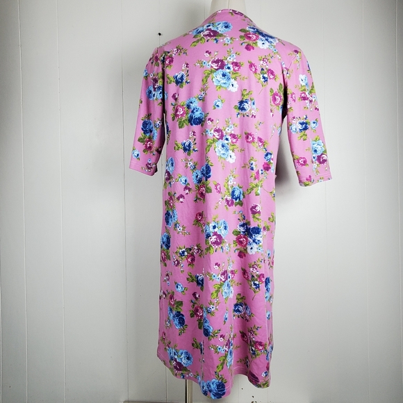Buck & Buck zip front foral dress size 2x - Picture 8 of 12